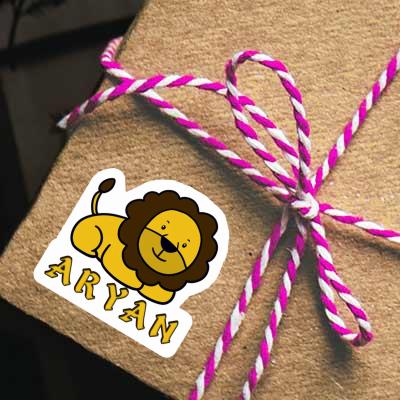 Lion Sticker Aryan Laptop Image