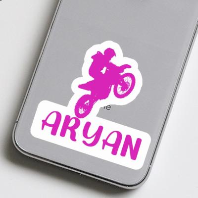 Sticker Aryan Motocross Rider Notebook Sticker Aryan Motocross Rider Gift package Image