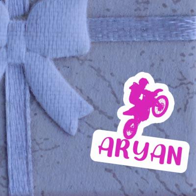 Sticker Aryan Motocross Rider Notebook Sticker Aryan Motocross Rider Gift package Image