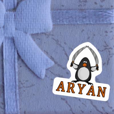 Aryan Sticker Penguin Notebook Aryan Sticker Penguin Gift package Image