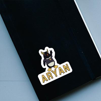 Rocking Penguin Sticker Aryan Notebook Rocking Penguin Sticker Aryan Gift package Image