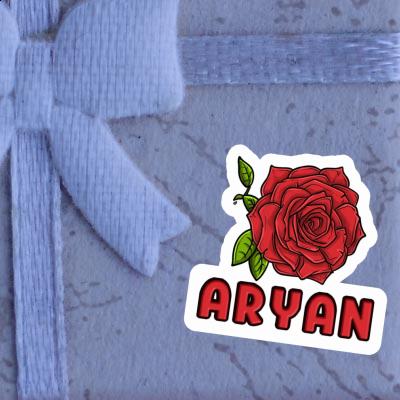 Sticker Aryan Rose blossom Notebook Sticker Aryan Rose blossom Gift package Image