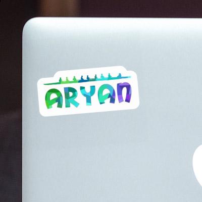 Sticker Aryan Rowboat Laptop Image