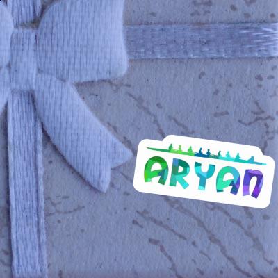 Sticker Aryan Rowboat Notebook Image