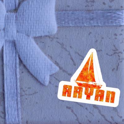 Sticker Aryan Sailboat Sticker Aryan Sailboat Image