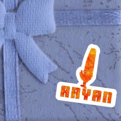 Sticker Windsurfer Aryan Notebook Sticker Windsurfer Aryan Gift package Image