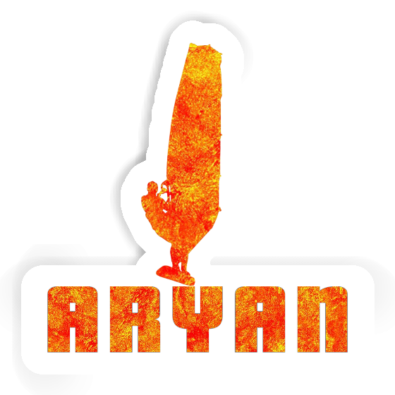 Sticker Windsurfer Aryan Notebook Sticker Windsurfer Aryan Gift package Image