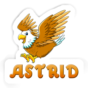 Autocollant Aigle Astrid Image