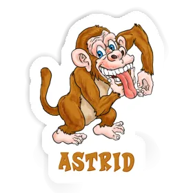 Astrid Sticker Ape Image