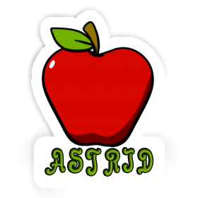 Apple Sticker Astrid Image