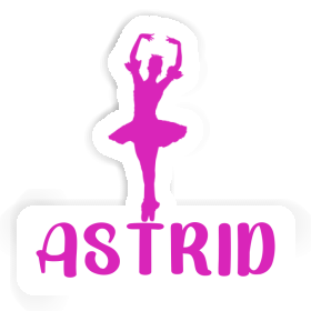 Sticker Astrid Ballerina Image