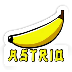 Astrid Sticker Banane Image