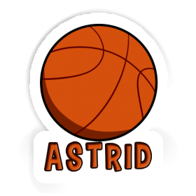 Astrid Sticker Basketball Image