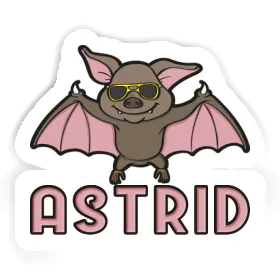 Sticker Astrid Bat Image