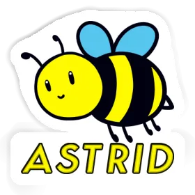 Abeille Autocollant Astrid Image