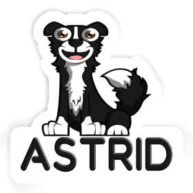 Sticker Collie Astrid Image