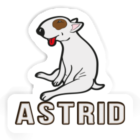 Sticker Astrid Dog Image