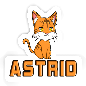 Sticker Astrid Kitten Image