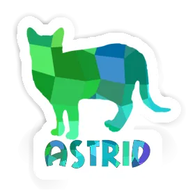 Cat Sticker Astrid Image