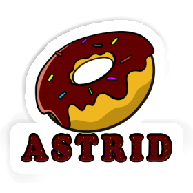 Autocollant Donut Astrid Image