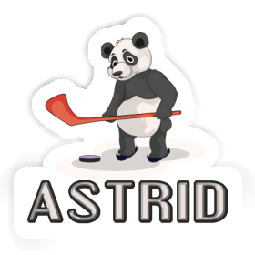 Astrid Sticker Bear Image