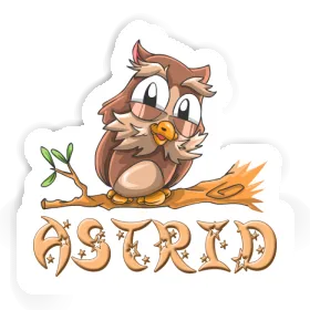 Astrid Sticker Owl Image