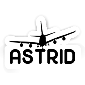 Avion Autocollant Astrid Image