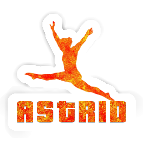 Sticker Astrid Gymnast Image