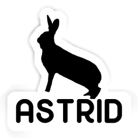 Astrid Sticker Rabbit Image