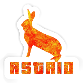 Sticker Astrid Rabbit Image