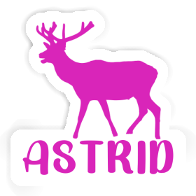 Sticker Astrid Deer Image