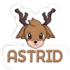 Deer Sticker Astrid Image