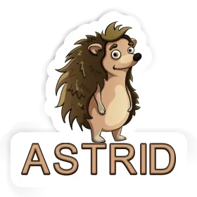 Hedgehog Sticker Astrid Image