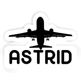 Jumbo-Jet Sticker Astrid Image