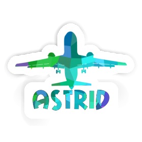 Jumbo-Jet Sticker Astrid Image