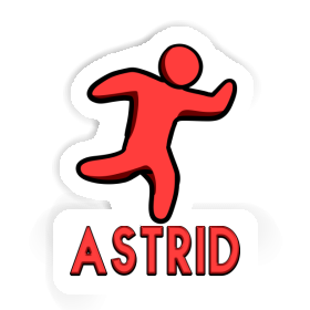 Sticker Astrid Runner Image