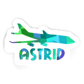 Sticker Jumbo-Jet Astrid Image