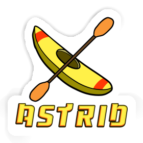 Astrid Sticker Canoe Image