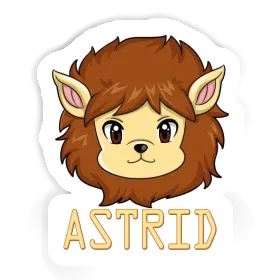 Sticker Lion Astrid Image