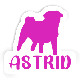 Sticker Mops Astrid Image