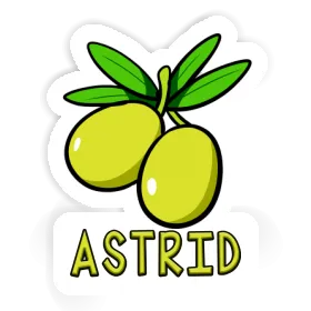 Sticker Astrid Olive Image