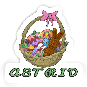 Sticker Easter basket Astrid Image