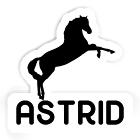 Astrid Sticker Horse Image