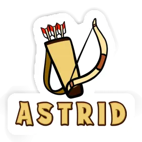 Arrow Bow Sticker Astrid Image