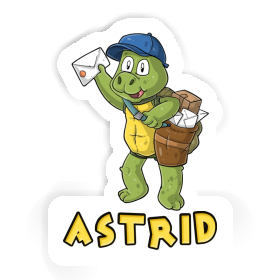 Sticker Briefträger Astrid Image