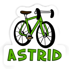 Sticker Bicycle Astrid Image