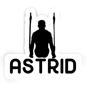 Sticker Ring gymnast Astrid Image