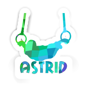 Sticker Astrid Ring gymnast Image