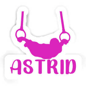 Ring gymnast Sticker Astrid Image