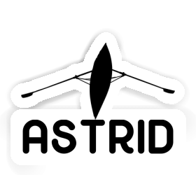 Sticker Astrid Rowboat Image